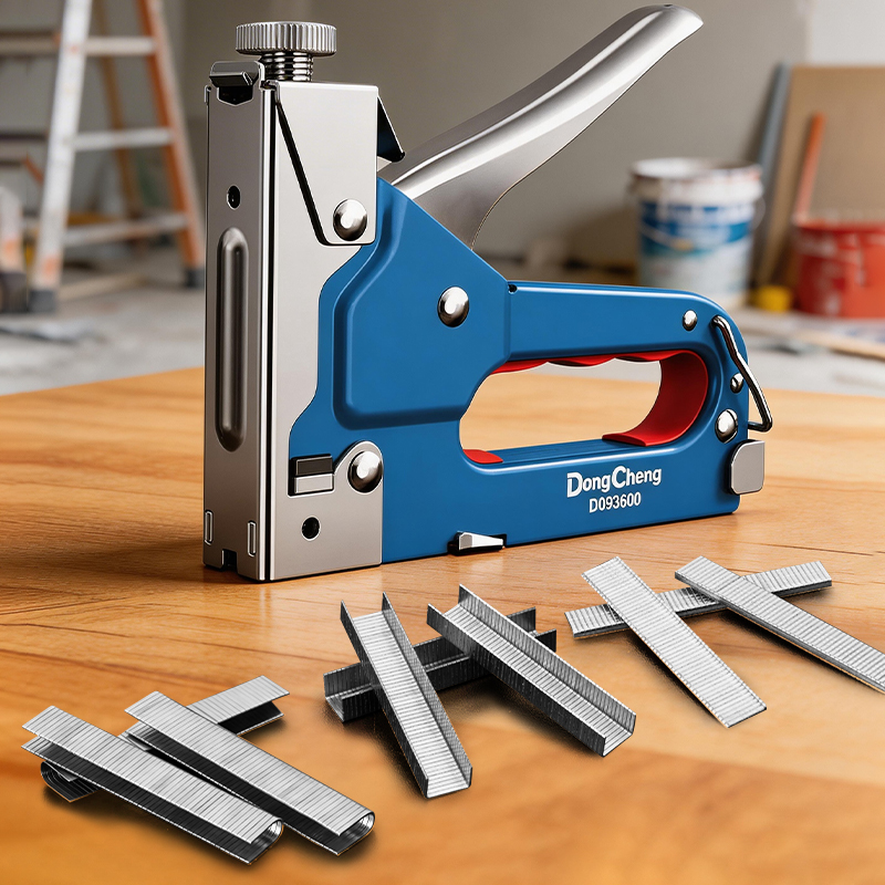 Stapler Heavy Duty - Pistola Sparachiodi 3-in-1 in Acciaio al